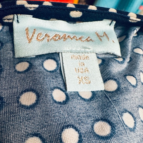 Veronica M. Polka Dot Pattern Wrap Dress - Picture 6 of 6